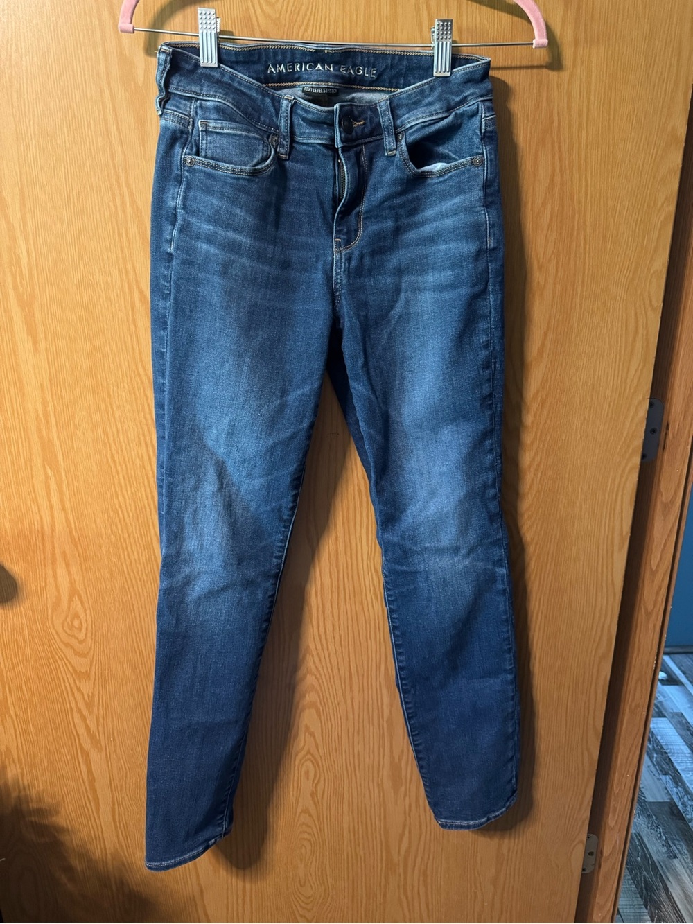 American Eagle Outfitters Women’s Blue Skinny Jeans